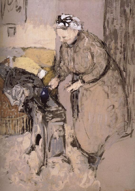 Edouard Vuillard Mrs. Vial oil painting image